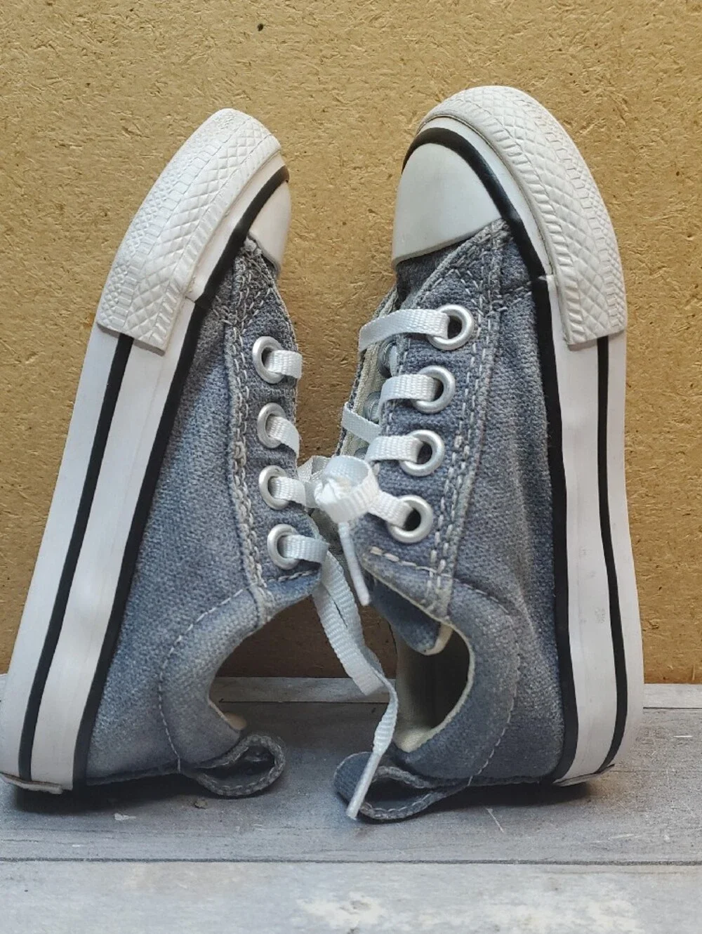 Converse Chuck Taylor All Stars Blue Slip-on Sneakers Size 5/13 cm